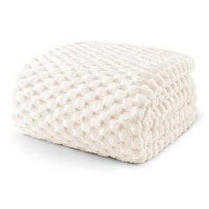 Exclusivo Mezcla Manta Cama Color Marfil - Manta Sofá, Mant…