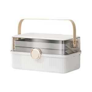 THINCAN Caja de almacenamiento de joyas para bebé, cuerda p…