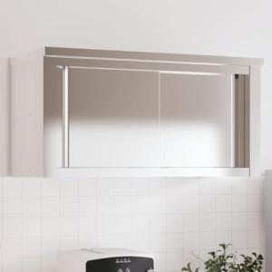 ShGaxin Armario de Pared de Cocina Puertas correderas Acero…