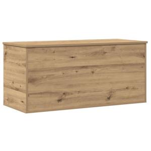 vidaXL Caja de Almacenamiento con Tapa Roble Artisan 100x42…