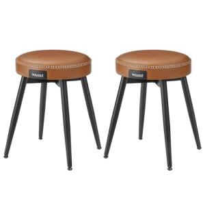 VASAGLE EKHO Colección - Juego de 2 Taburetes de Comedor, T…