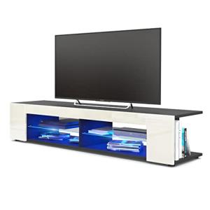 Vladon Mueble TV Movie, Cómoda TV con 4 Compartimentos Abie…