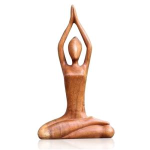 TOATELU Mujer Escultura de Yoga Pose Figura, Estatuas de Yo…