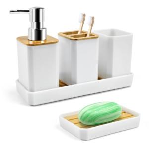 ADERTOS Juego de Accesorios de Baño, 5 PCS Accesorios de Ba…