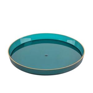 DIANXI Cesta de Frutero Bandeja de té redonda, bandeja de f…