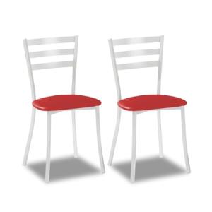 ASTIMESA Silla de Comedor, Rojo, 39 cm x 46 cm x 84 cm