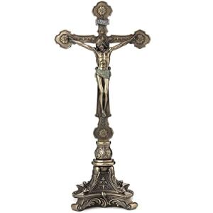 SIGRIS Decor and Go Jesús En La Cruz Resina Bronce Figuras…