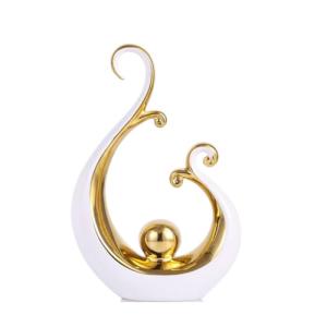 GZDDYUMYJX Estatua de cerámica, Estatua Moderna para decora…