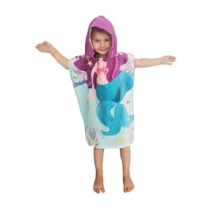 Theonoi Poncho Infantil con Capucha para niños y niñas, 100…