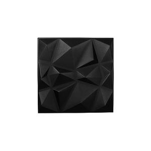 Nord Plus Paneles de pared 3D de poliestireno, negro diaman…