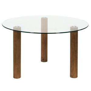 HOME DECO FACTORY, HD0556, Mesa Redonda de Cristal Templado…