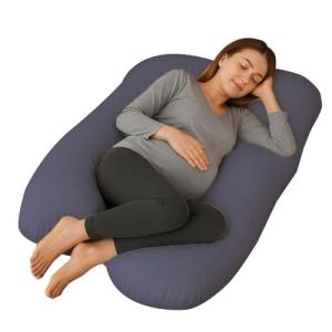 HALVERIA® Almohada Embarazada Azul Oscuro | Almohada Cuerpo…