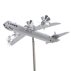 Molino de Viento del Aeroplano del Metal de la Escultura de…