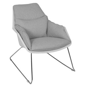 HOME DECO FACTORY BUTACA GRIS MORA