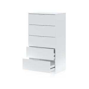 duehome | Comoda de 5 Cajones para Dormitorio, Modelo Akari…