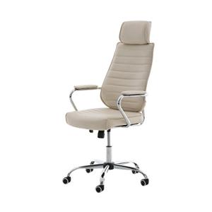 CLP Silla De Oficina Rako Tapizada En Simil Cuero & Base co…