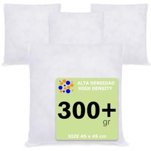 PEKITAS Pack 4 Uds Núcleo Relleno Cojín de Fibra Hueca Sili…