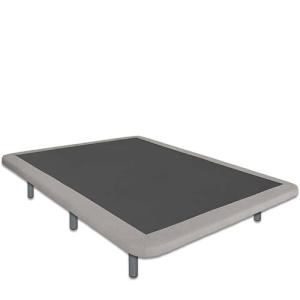 Ventadecolchones - Base Tapizada Modelo Drago con Marco en…