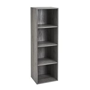 LOLAhome Estantería Cubo de Madera para Despacho, Librería,…