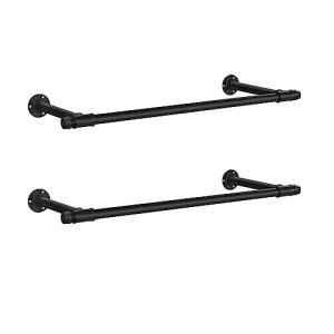 SONGMICS Juego de 2 Percheros de Pared, Colgador de Pared,…