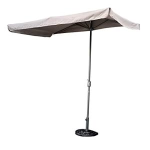 KG KITGARDEN - Parasol Balcón/Terraza UPF 50, Base No Inclu…