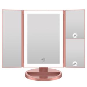 WEILY Espejo Maquillaje con Luz, Espejo Aumento con 1X/2X/3…