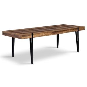 IDMarket Austria - Mesa de comedor extensible rectangular (…