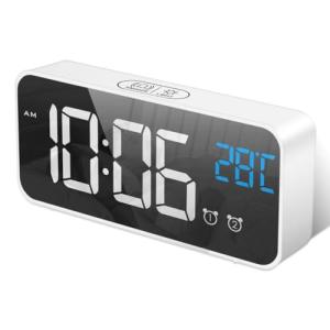 HOMVILLA Reloj Despertador Digital con Pantalla LED de Temp…