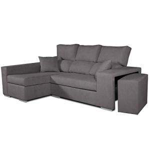 Tanuk Chaiselongue Gris Marengo Frigg Izquierda 3 Plazas. 2…