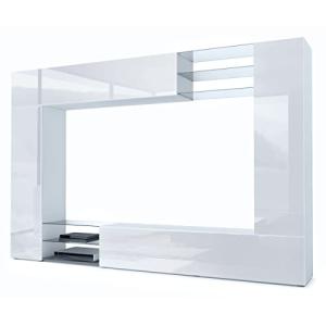 Vladon Mueble de salón Mirage, 2 Puertas, 2 Puertas abatibl…