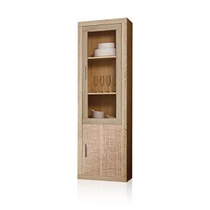 duehome | Salon Modular, Vitrina Reversible con 2 Puertas,…