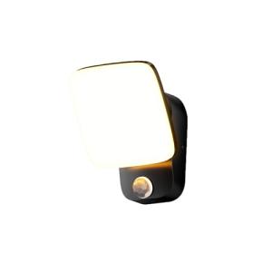 HaoDrisk Aplique Pared Exterior 360° Rotación Interior Impe…