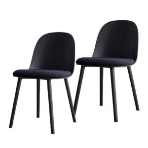 VENYAA Juego de 2 sillas de Comedor Modernas, Silla Lateral…