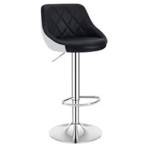 WOLTU Taburete Cocina Alto Bar con Respaldo, Silla Giratori…