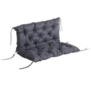 Outsunny Cojín para Banco con Respaldo 100x98x8 cm Colchón…