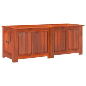 vidaXL Baúl de Almacenamiento con Tapa Madera Maciza de Aca…