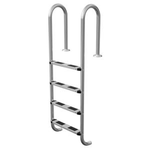 QEENTOE Escalera de piscina de acero inoxidable para piscin…