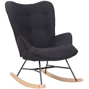 CLP Silla Mecedora Relax Sanka Tapizada En Tela & con Base…