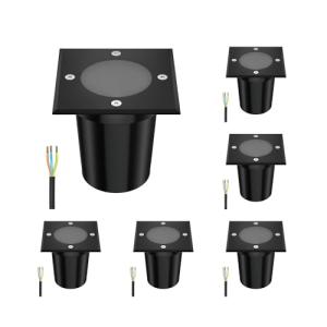 ledscom.de 6 unidades Lámpara empotrable de suelo RELI para…