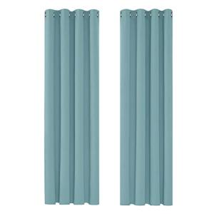 Deconovo Cortinas para Habitacion Modernas con Ojales 1 Uni…
