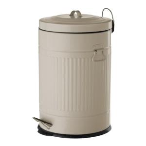 LOLAhome Papelera de cocina de 20 litros beige | Cubo basur…