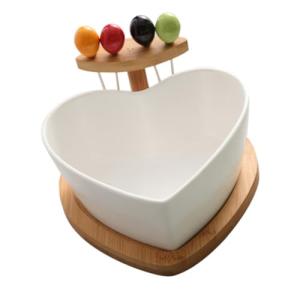 Cabilock Ensaladera De Cerámica Frutero De Frutas Juego De…