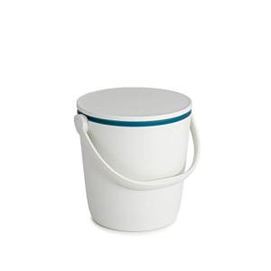 Keter Go Bar Mesa Nevera Cool Bar, Color blanco y azul