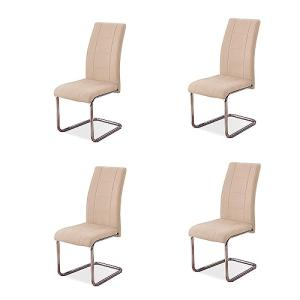 Somnia Descanso - Pack de 4 Sillas Tapizadas para Salón, Co…
