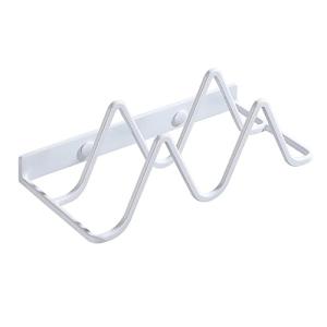 OFFSCH Zapatero de Baño Montado en La Pared de Aluminio Esp…