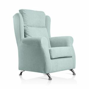 SUEÑOS ZZZ Sillón orejero Dulce con Patas metalicas tapizad…