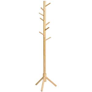 IBUYKE Perchero de madera perchero de árbol de entrada 3 pa…