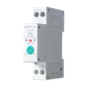 DEWIN Disyuntor Inteligente Wifi, 1P 63A 220VAC Interruptor…
