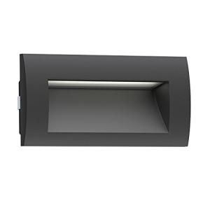 ledscom.de Aplique empotrable LED ZIBAL, downlight para ext…
