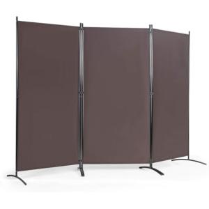 FANTASK Biombo Plegable de 3 Piezas, 260 x 183 cm, biombo d…